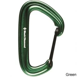BD Black Diamond Litewire Moschettone Arrampicata -negozio di attrezzature per il fitness 210234 3005 litewirecarabiner green min