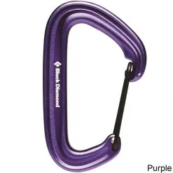 BD Black Diamond Litewire Moschettone Arrampicata -negozio di attrezzature per il fitness 210234 5000 litewirecarabiner purple min