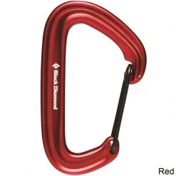 BD Black Diamond Litewire Moschettone Arrampicata -negozio di attrezzature per il fitness 210234 6009 litewirecarabiner red min