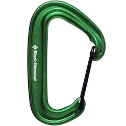 BD Black Diamond Miniwire Moschettone Arrampicata -negozio di attrezzature per il fitness 210235 3005 miniwirecarabiner green