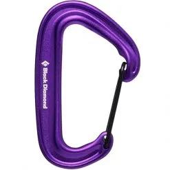 BD Black Diamond Miniwire Moschettone Arrampicata -negozio di attrezzature per il fitness 210235 5000 miniwirecarabiner purple