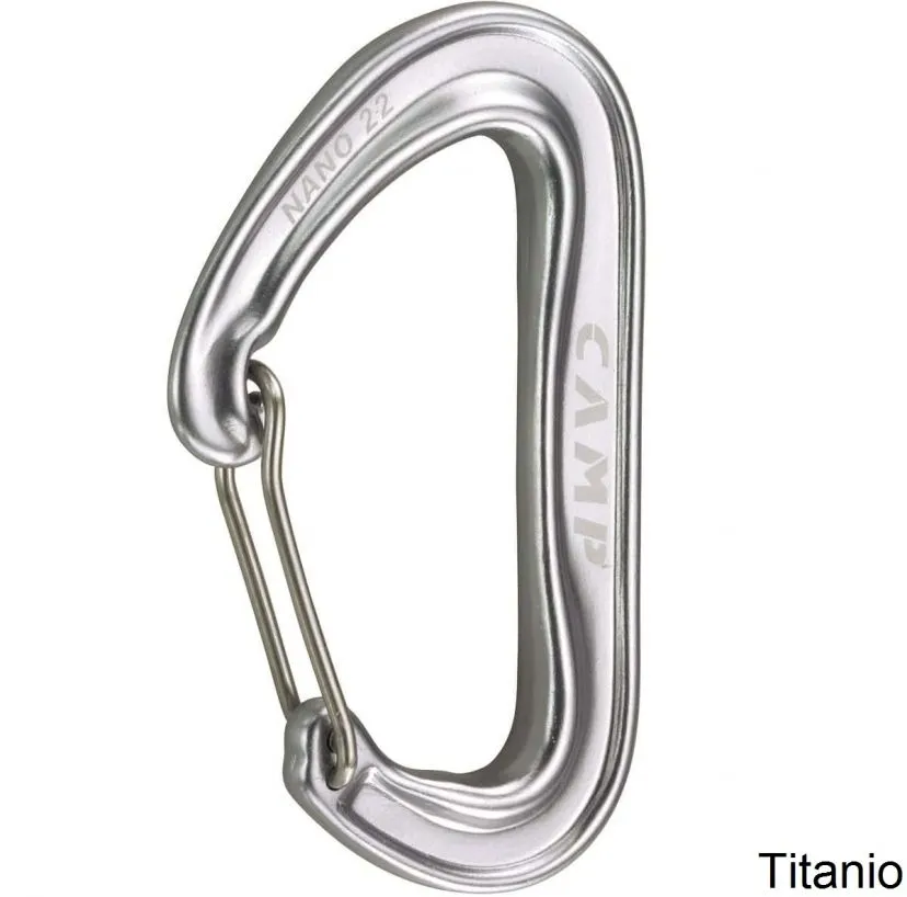 CAMP Nano 22 Moschettone Arrampicata 7 CAMP Nano 22 Moschettone Arrampicata - immagine 5