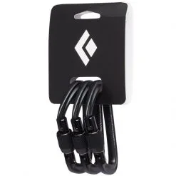 BD Black Diamond HotForge Screwgate 3-pack Moschettone A Ghiera Arrampicata -negozio di attrezzature per il fitness 381079 0002 hotforgescrewgate3pack black