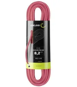 Edelrid Starling Pro Dry 8.2 Mm Mezza Corda Arrampicata -negozio di attrezzature per il fitness 71237 242a