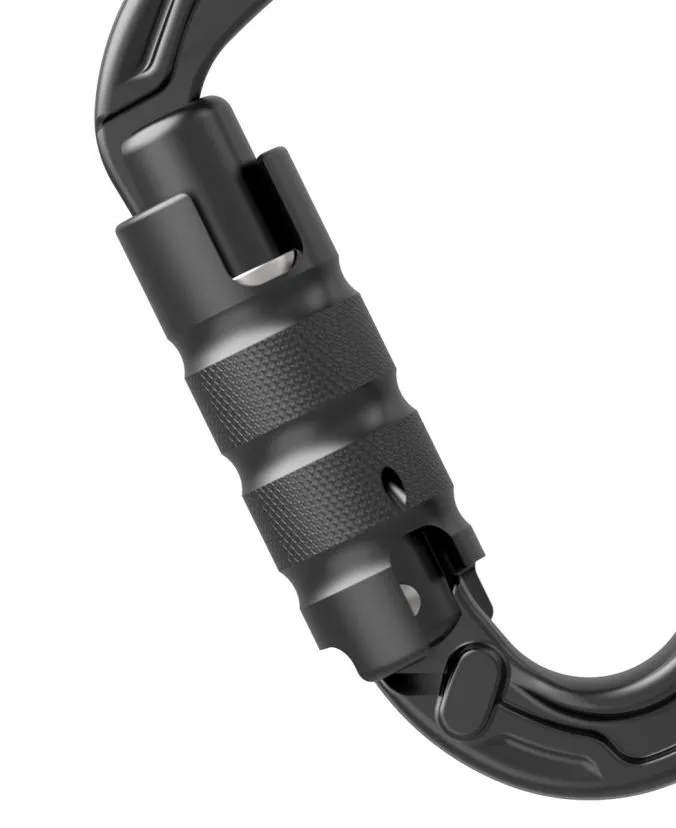 Edelrid HMS Strike Triple II Moschettone Arrampicata Triplo Movimento 4 Edelrid HMS Strike Triple II Moschettone Arrampicata Triplo Movimento - immagine 2