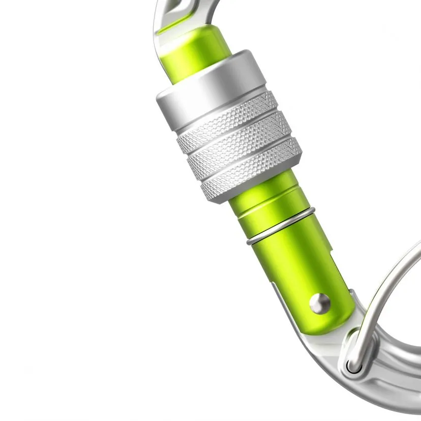 Edelrid HMS Strike Screw FG II Moschettone Arrampicata 4 Edelrid HMS Strike Screw FG II Moschettone Arrampicata - immagine 2