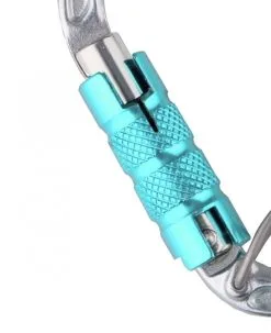 Edelrid HMS Bruce Steel Triple FG II Moschettone Triplo Movimento Arrampicata -negozio di attrezzature per il fitness 73807 329c