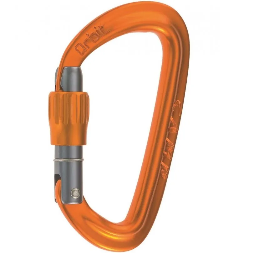 CAMP Orbit Lock Moschettone A Ghiera Arrampicata 4 CAMP Orbit Lock Moschettone A Ghiera Arrampicata - immagine 2