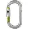 Edelrid Oval Power 2500 Permalock Moschettone A Ghiera Arrampicata -negozio di attrezzature per il fitness 85203 006a
