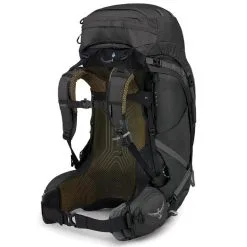 Osprey Atmos AG 65 Zaino Trekking 18 Osprey Atmos AG 65 Zaino Trekking -negozio di attrezzature per il fitness atmosag65 s22 sideback black 1 2