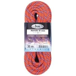 Beal Rando 8 Mm Classic Corda Gemella Arrampicata -negozio di attrezzature per il fitness beal rando 8 orange