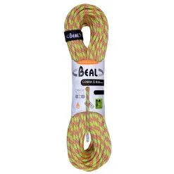 Beal Cobra II Unicore 8.6 Mm Dry Cover Mezza Corda Arrampicata -negozio di attrezzature per il fitness beal cobra 8.6 dry cover anis