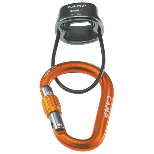 CAMP Shell Belay Kit Assicuratore A Secchiello Arrampicata + Moschettone 3 CAMP Shell Belay Kit Assicuratore A Secchiello Arrampicata + Moschettone