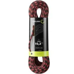 Edelrid Cobra 10.3 Mm Corda Arrampicata -negozio di attrezzature per il fitness cobra black red min