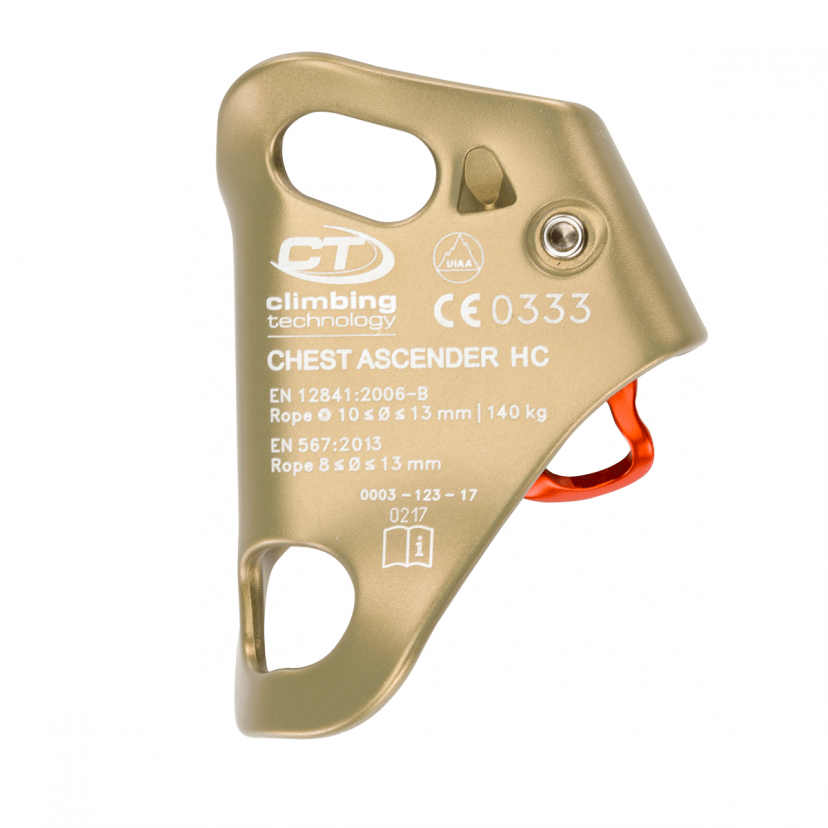 CT Climbing Technology Chest Ascender HC Bloccante Ventrale Lavoro Speleologia 4 CT Climbing Technology Chest Ascender HC Bloccante Ventrale Lavoro Speleologia - immagine 2