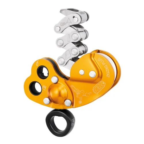 Petzl ZigZag Plus Bloccante Lavoro Su Piante Con Girello 3 Petzl ZigZag Plus Bloccante Lavoro Su Piante Con Girello