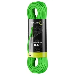 Edelrid Canary Pro Dry 8.6 Mm Corda Arrampicata -negozio di attrezzature per il fitness edelrid canary pro dry neon green