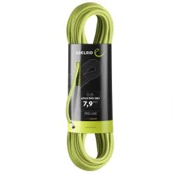 Edelrid Apus Pro Dry 7.9 Mm Mezza Corda Arrampicata -negozio di attrezzature per il fitness edelrid apus pro dry 7.9 oasis 4
