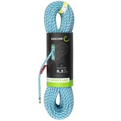 Edelrid Roseg Dry 8.3 Mm Mezza Corda Arrampicata -negozio di attrezzature per il fitness edelrid roseg dry icemint snow