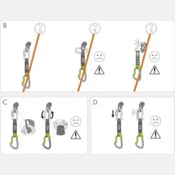 CT Climbing Technology Gym Promo S Con Maglia Rapida ø8 Mm Rinvio Rinvii Arrampicata -negozio di attrezzature per il fitness fixgym instruction 1024x1024 1