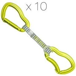 Kong Ergo Anniversary 10-Pack Rinvii Arrampicata -negozio di attrezzature per il fitness kong rinvio ergo anniversary 5 pezzi