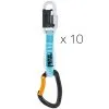 Petzl Djinn Steel Axess 10-pack Rinvio Rinvii Arrampicata -negozio di attrezzature per il fitness m060ea00 djinn steel axess lowres
