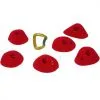 Smog Set Maniglie Ronchie 16 - 6 Prese Arrampicata -negozio di attrezzature per il fitness minijugs 1