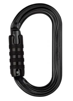 Petzl Ok Triact-Lock Moschettone Triplo Movimento Arrampicata -negozio di attrezzature per il fitness petzl ok triact lock black