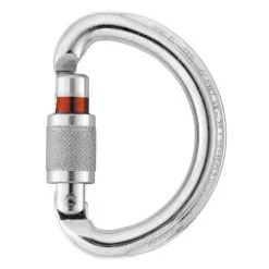 Petzl Omni Screw-Lock Moschettone A Ghiera Semirotondo Arrampicata
