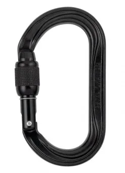 Petzl Oxan Moschettone A Ghiera Da Lavoro -negozio di attrezzature per il fitness petzl oxan black screw lock oval