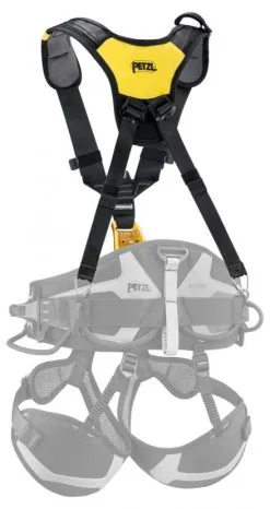 Petzl Top Croll S Pettorale Imbracature Lavoro -negozio di attrezzature per il fitness petzl top croll s back