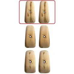 Metolius Wood Grips Pinch 0° Set 6 Prese Arrampicata -negozio di attrezzature per il fitness pinch systemholds 0 50