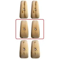 Metolius Wood Grips Pinch 0° Set 6 Prese Arrampicata -negozio di attrezzature per il fitness pinch systemholds 0 60