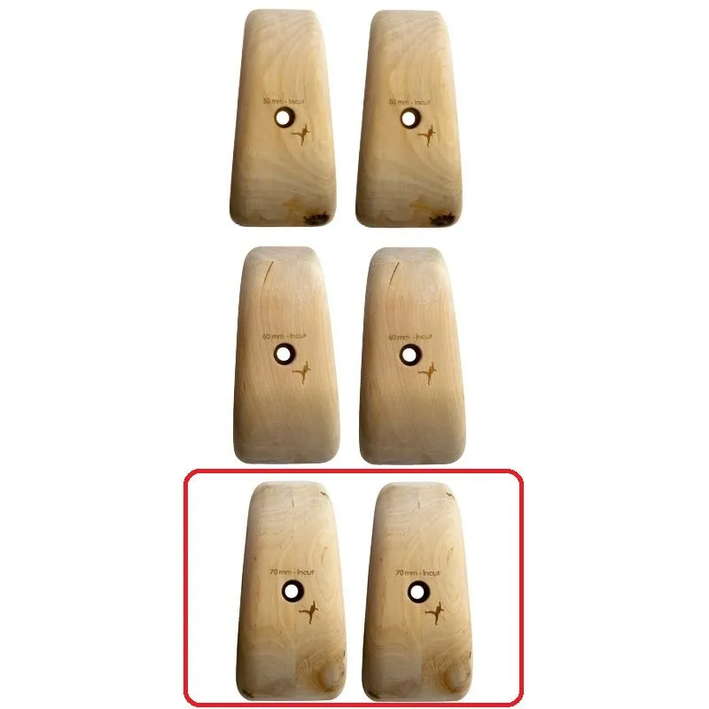 Metolius Wood Grips Pinch Incut Set 6 Prese Arrampicata 8 Metolius Wood Grips Pinch Incut Set 6 Prese Arrampicata - immagine 6