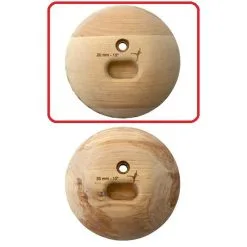 Metolius Wood Grips Pockets 15° Set 6 Prese Arrampicata -negozio di attrezzature per il fitness pocket systemholds 15 20