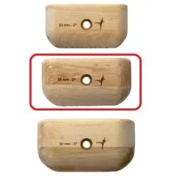 Metolius Wood Grips Edge 0° Set 6 Prese Arrampicata -negozio di attrezzature per il fitness system edges 25 0