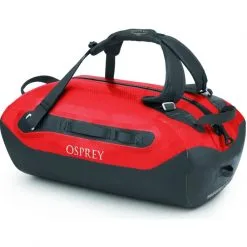 Osprey Transporter WP Duffel 40 Borsone Da Viaggio -negozio di attrezzature per il fitness transporterwpduffel40 f22 side marsorange 10003740