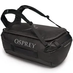 Osprey Transporter Duffel 40 Borsa Zaino Viaggio -negozio di attrezzature per il fitness web 0282 transporterduffel40 f21 side black 1
