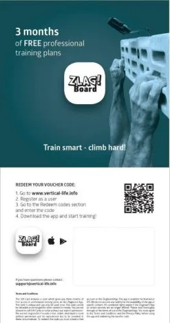 Zlagboard Zlagboard.Evo Trave Arrampicata -negozio di attrezzature per il fitness zlagboard evo voucher